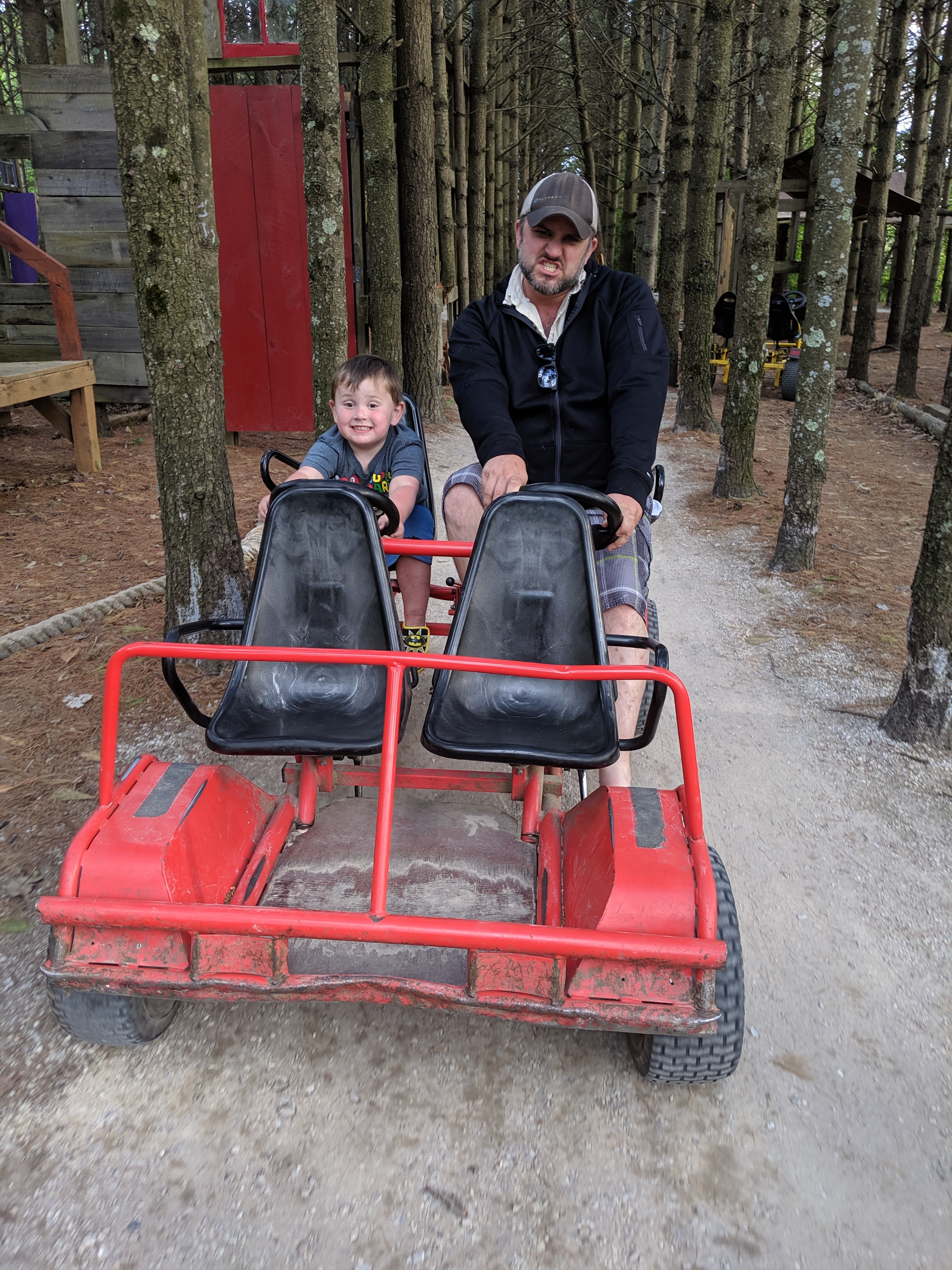 racetrack at PC Junction