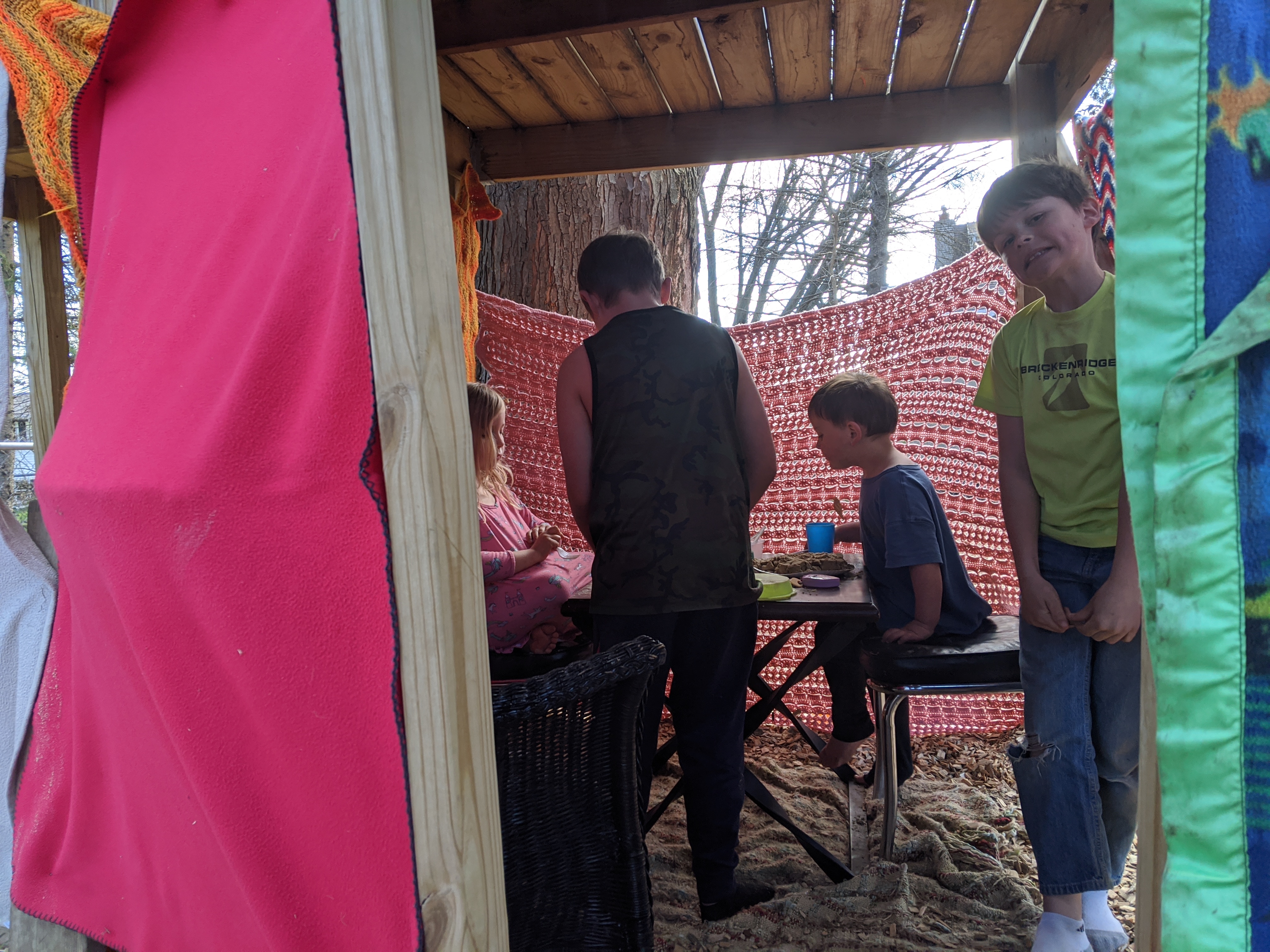 The modified tree fort